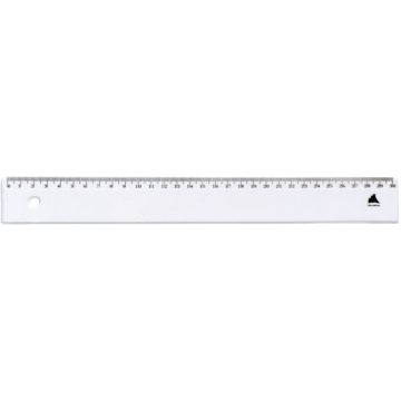 Règle plate cristal 30 cm