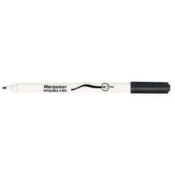 Feutre tableau blanc MBudget pointe fine noir