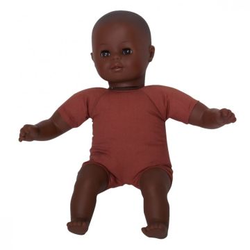 Poupon africain corps tissu 32 cm