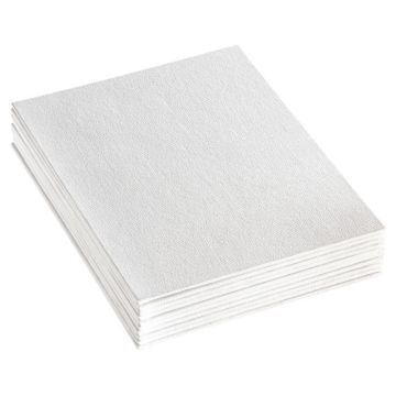 Lot de 10 cartons entoilés 15x20 cm