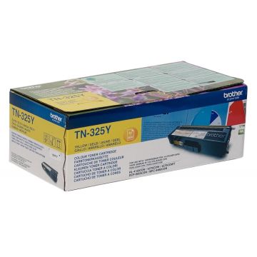 Brother TN325Y toner laser jaune haute capacité authentique