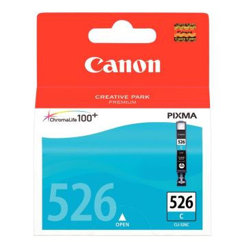Canon 526 cartouche jet d'encre cyan authentique (CLI526C)