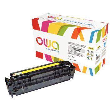 Cartouche laser compatible HP 304A et Canon 718 jaune