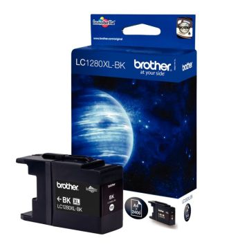 Brother NEPTUNE cartouche jet d'encre noire haute capacité authentique (LC1280XLBK)