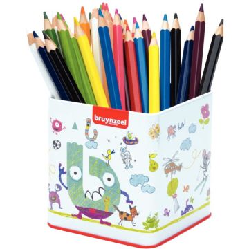 Pot de 48 crayons de couleur gros module  assortis