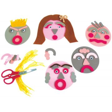 Kit mon premier autoportrait en mousse EVA