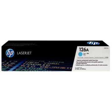 HP 126A toner cyan authentique (CE311A)