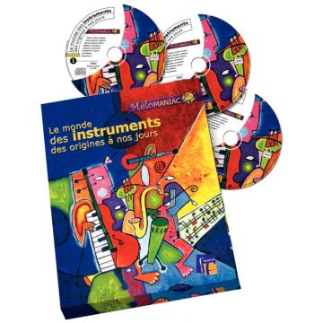 Coffret 3 CD les monde des instruments