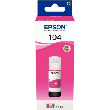 Epson 104 flacon d'encre magenta authentique (T00P340)