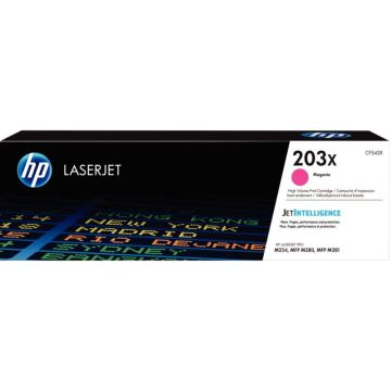 HP 203X toner magenta grande capacité authentique (CF543X)