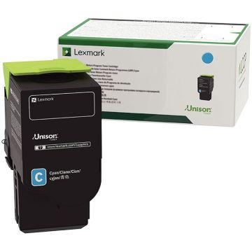 Lexmark 78C2XC0 toner laser cyan très haute capacité authentique
