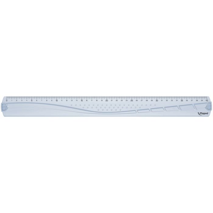 Blister règle plate 40cm GEOMETRIC Regles scolaire