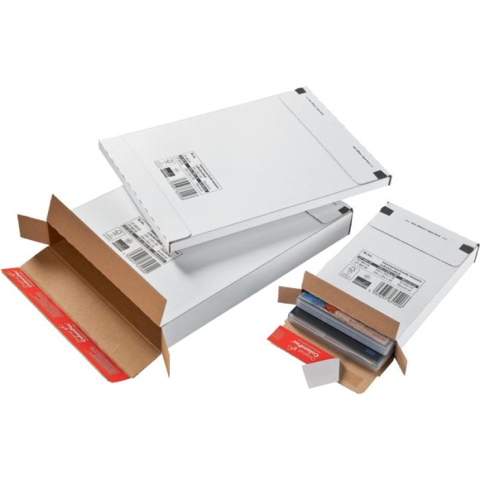 Carton 100 boites affranchissement optimisé 244x344x15 Colis et pochettes postaux