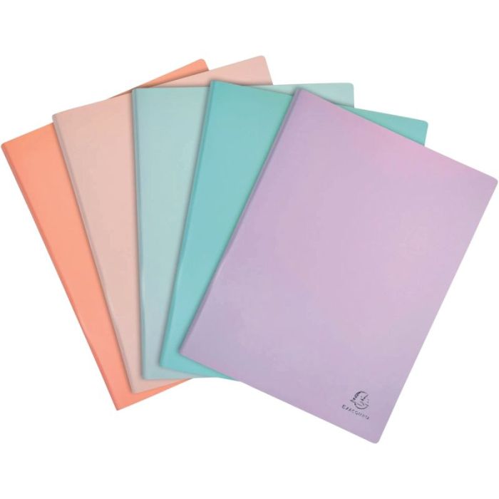 Protège-documents en polypropylène AQUAREL 120 vues, coloris assortis Proteges documents pochettes fixes