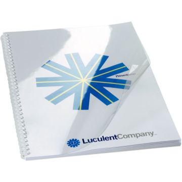 Paquet de 25 couvertures GBC HiClear transparentes incolores