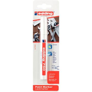 Blister de 1 marqueur peinture blanc