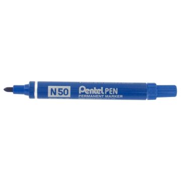 Marqueur permanent N50 pointe ogive bleu