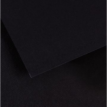 Paquet de 10 feuilles mi-teinte format 50x65cm  noir