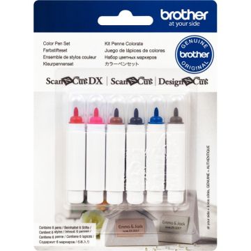 Lot 6 stylos couleurs permanent pour scanncut