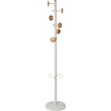Portemanteau Music blanc et bois