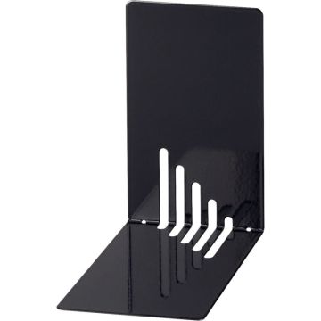 Lot de 2 serre-livres en métal noir