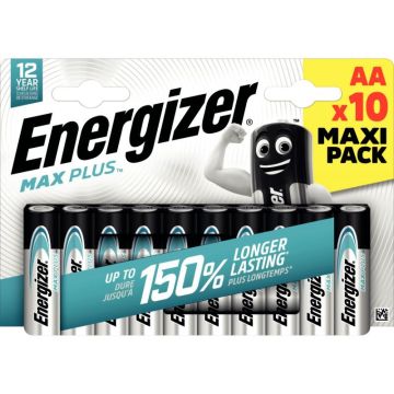 Blister 10 piles 1,5V Max PlusAA