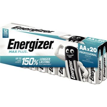 Blister 20 piles 1,5V Max Plus AA