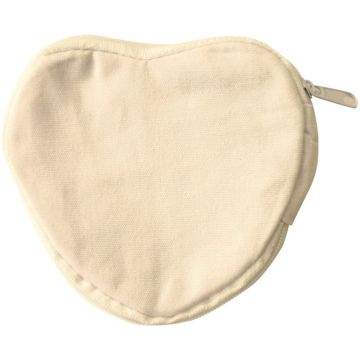 Lot de 6 porte-monnaie coeur en coton