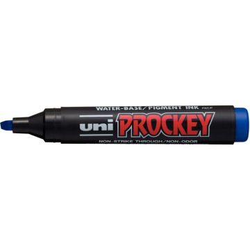 Marqueur Prockey pointe moyenne biseautée bleu