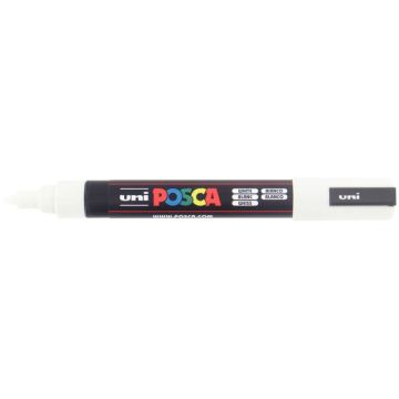 Marqueur Posca pointe moyenne ogive blanc