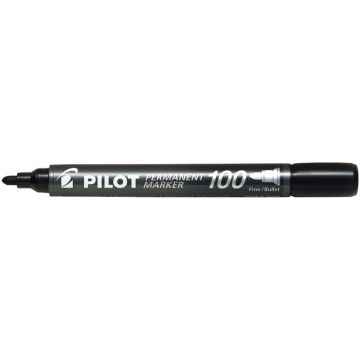 Marqueur permanent 100 ogive pointe fine noir