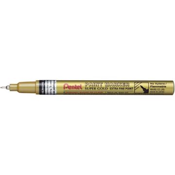 Marqueur peinture permanent extra fin or
