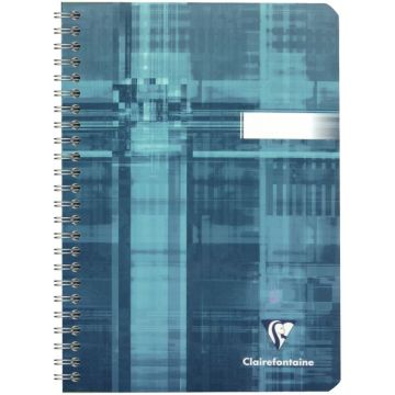 Carnet à reliure intégrale 180 pages, format A5, quadrillé 5x5