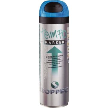 Bombe 500ml marquage éphémère blanc
