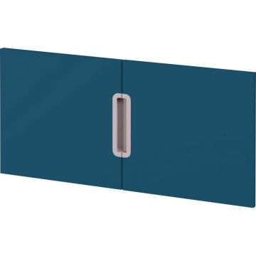 Lot de 2 portes beiges pour meubles à étagères
