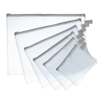 Pochette fourre-tout 130x170mm grise