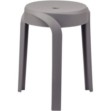 Tabouret Twist gris