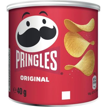 Lot de 12 PRINGLES ORIGINAL de 40 grammes