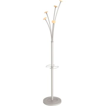 Portemanteau Festival gris métal et bois