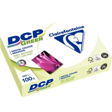 Ramette de 500 feuilles format A3 100 grammes blanc DCP GREEN