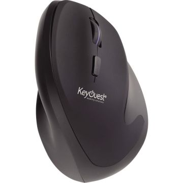 Souris sans fil optique ergonomique KeyOuest pour droitier